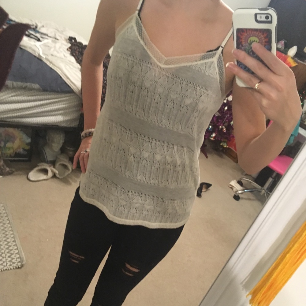 ✨BOGO✨ Boho hippie tank American Eagle